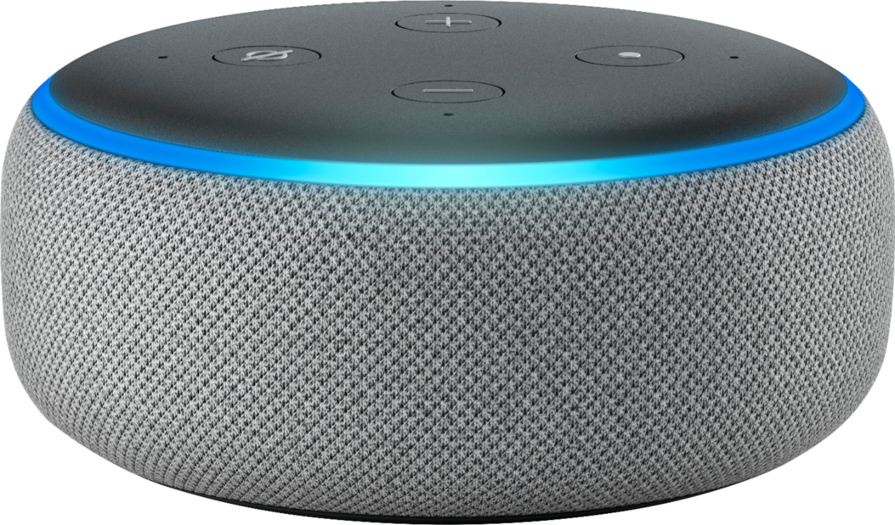 Amazon Echo Dot (3rd Gen) Smart Speaker with Alexa Heather Gray B07PDHSLM6/B0792K2BK6 - Best Buy